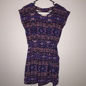 tribal print dress